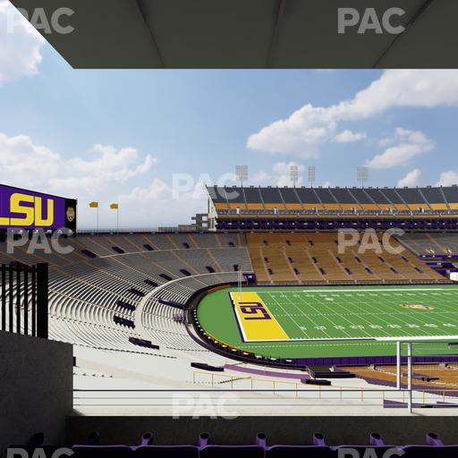 Tiger Stadium - Section Club 111 Seat View