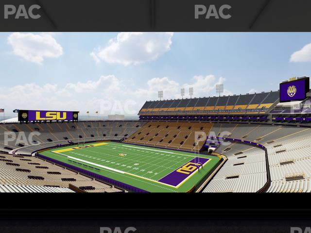 Tiger Stadium - Section Club 201 Seat View