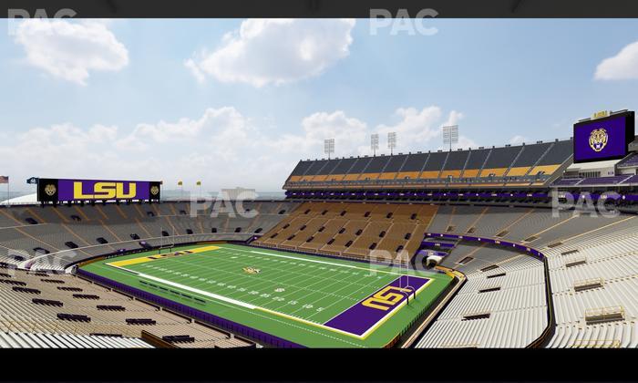 Tiger Stadium - Section Club 201 Seat View