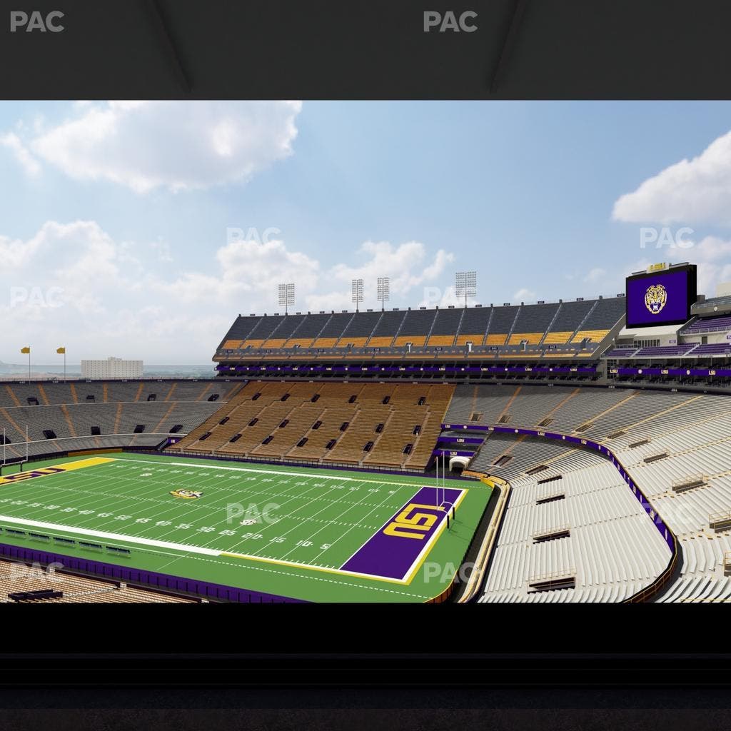 Tiger Stadium - Section Club 202 Seat View