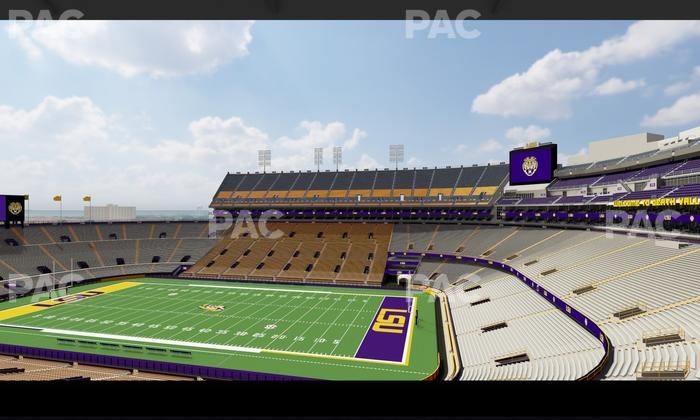 Tiger Stadium - Section Club 203 Seat View
