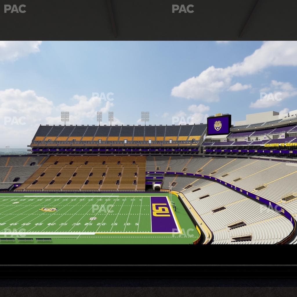 Tiger Stadium - Section Club 204 Seat View