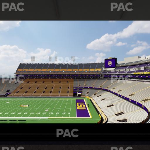 Tiger Stadium - Section Club 204 Seat View