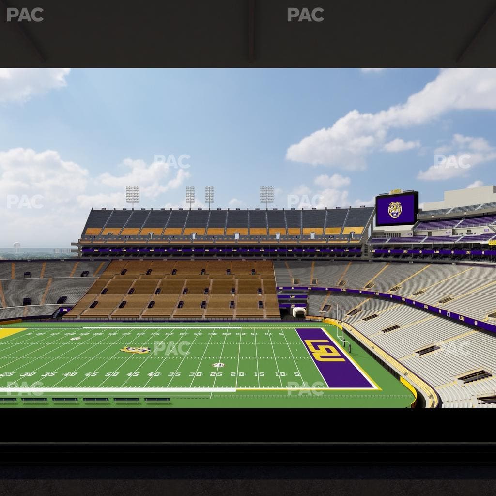Tiger Stadium - Section Club 205 Seat View