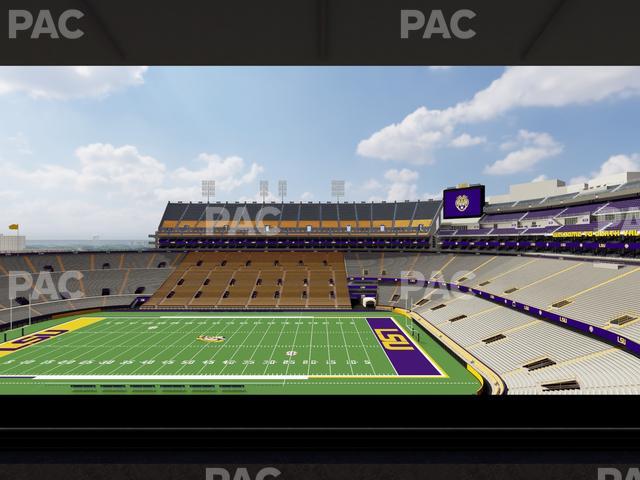 Tiger Stadium - Section Club 205 Seat View