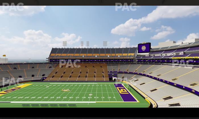 Tiger Stadium - Section Club 205 Seat View