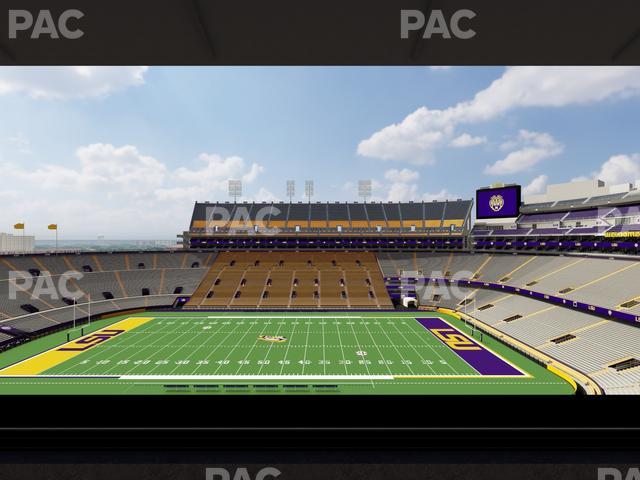 Tiger Stadium - Section Club 206 Seat View