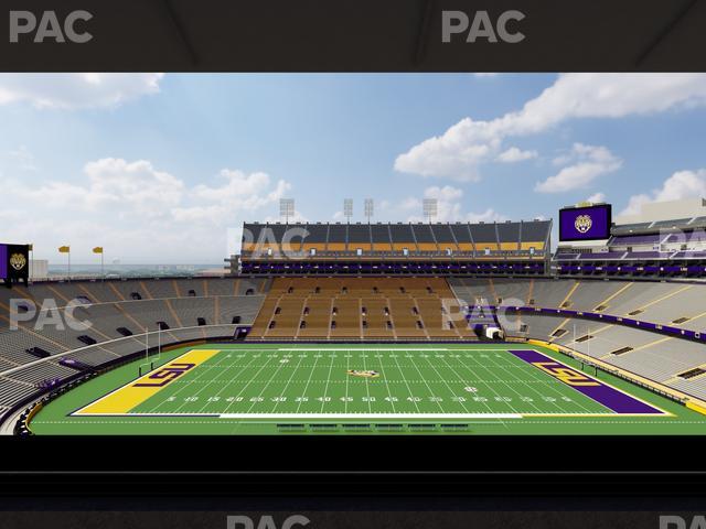 Tiger Stadium - Section Club 207 Seat View