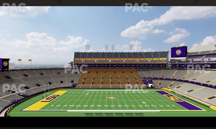 Tiger Stadium - Section Club 207 Seat View