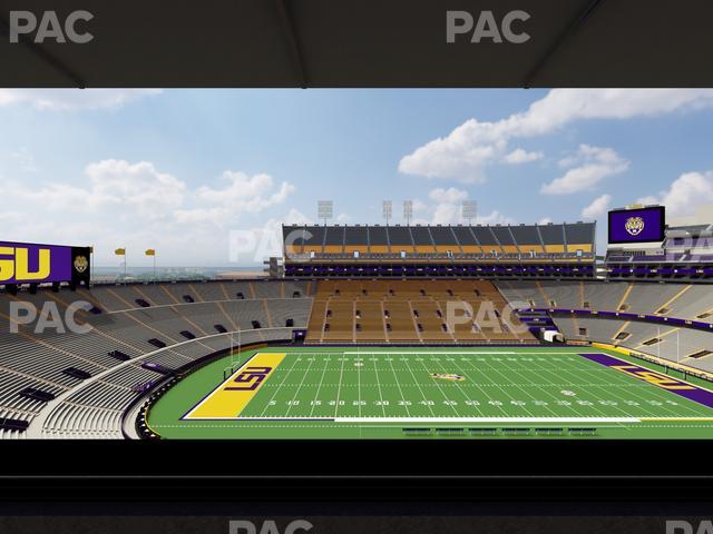 Tiger Stadium - Section Club 208 Seat View