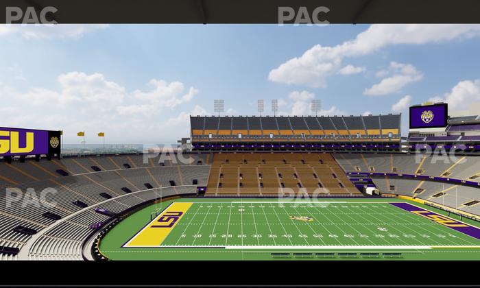 Tiger Stadium - Section Club 208 Seat View