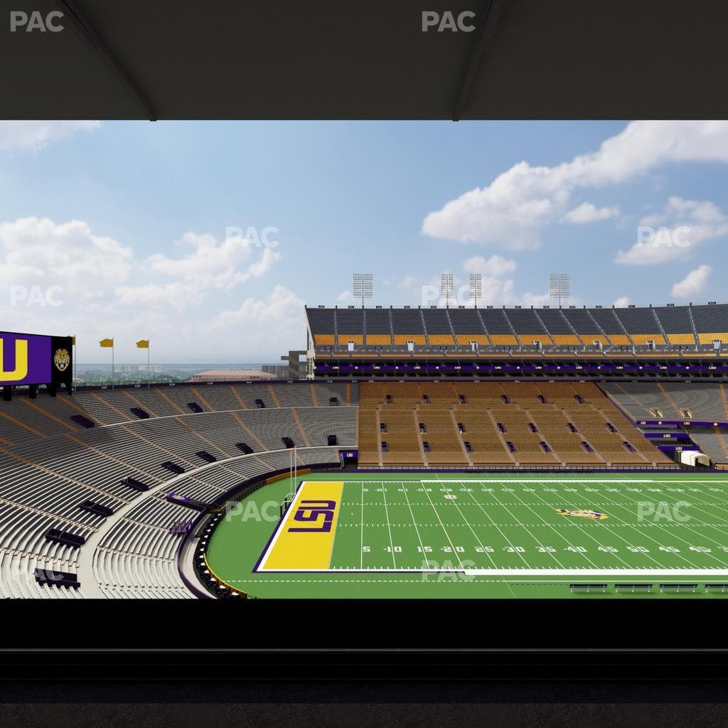 Tiger Stadium - Section Club 209 Seat View