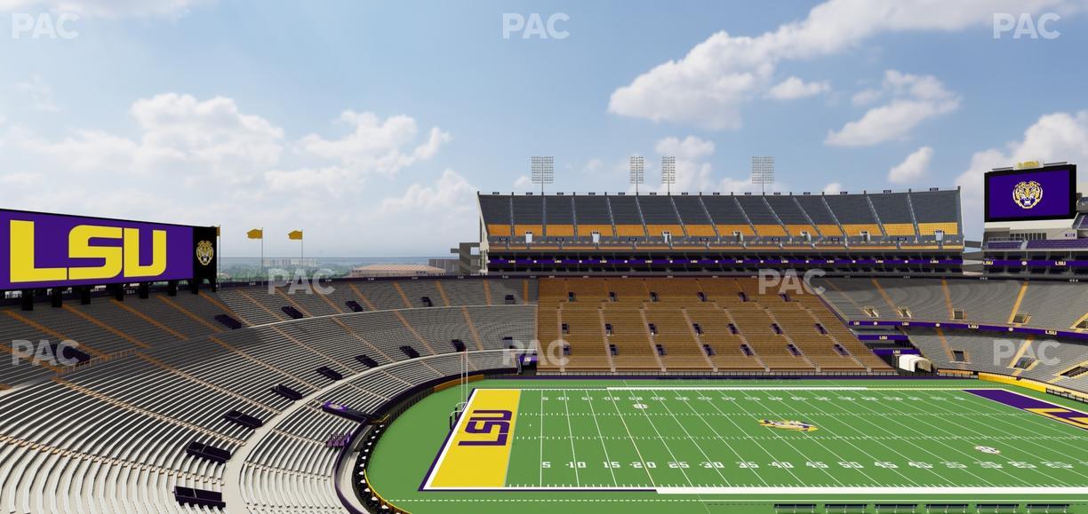 Tiger Stadium - Section Club 209 Seat View