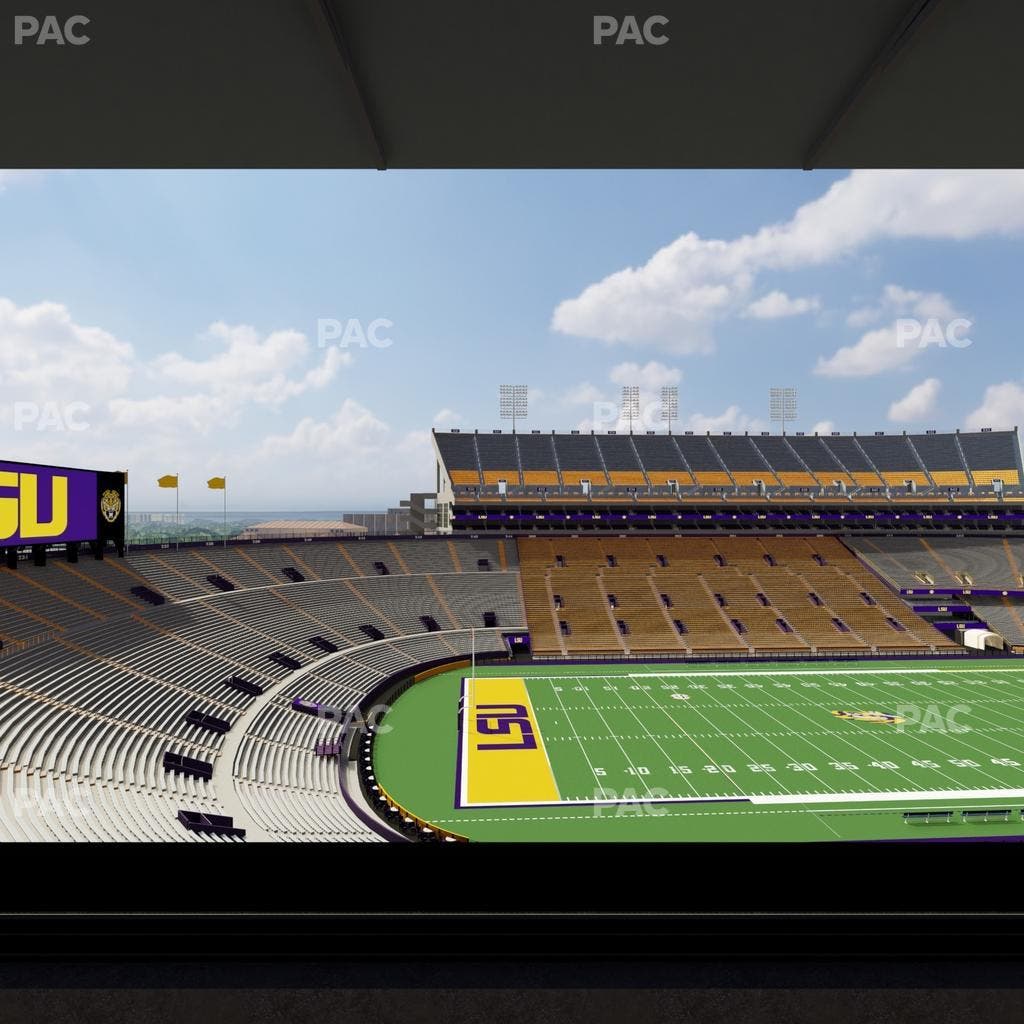 Tiger Stadium - Section Club 210 Seat View