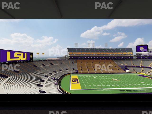 Tiger Stadium - Section Club 210 Seat View