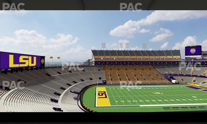 Tiger Stadium - Section Club 210 Seat View