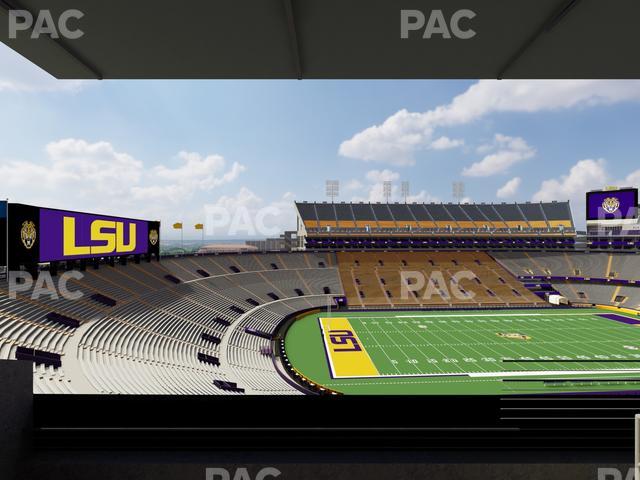 Tiger Stadium - Section Club 211 Seat View