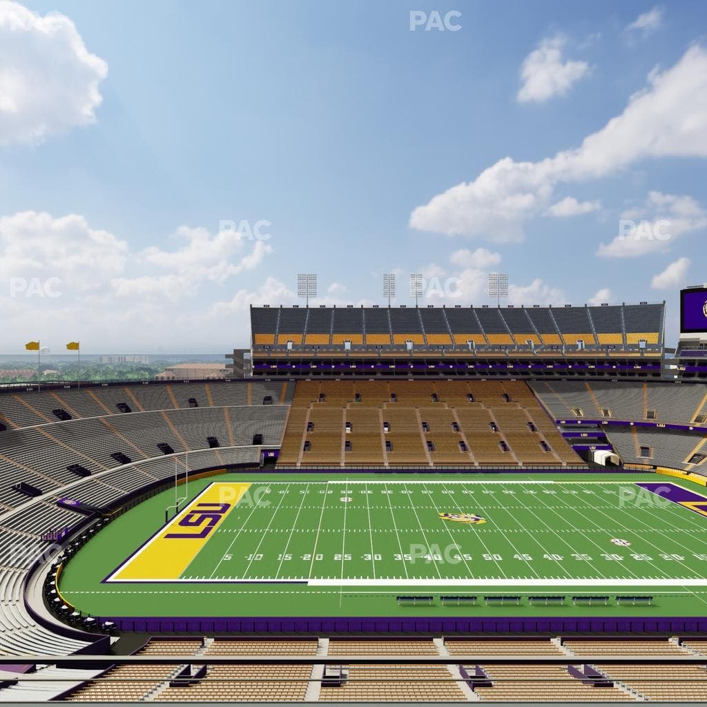 Tiger Stadium - Section Club 308 Seat View