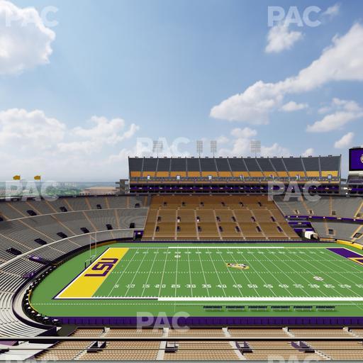 Tiger Stadium - Section Club 308 Seat View