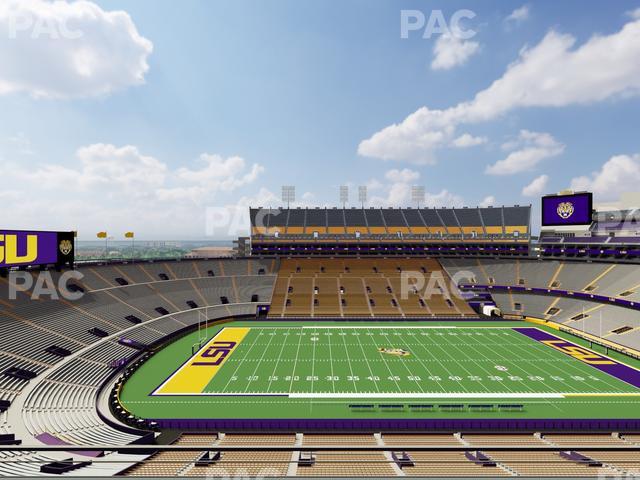 Tiger Stadium - Section Club 308 Seat View