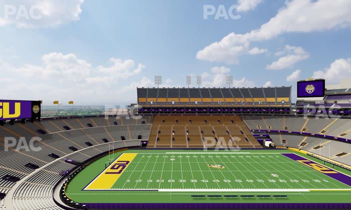 Tiger Stadium - Section Club 308 Seat View