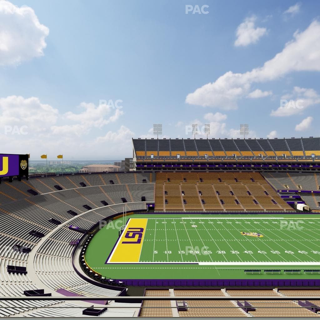 Tiger Stadium - Section Club 309 Seat View