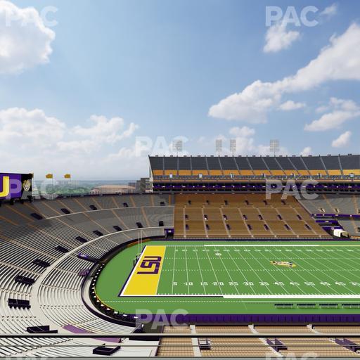 Tiger Stadium - Section Club 309 Seat View