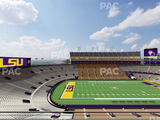 Tiger Stadium - Section Club 309 Seat View