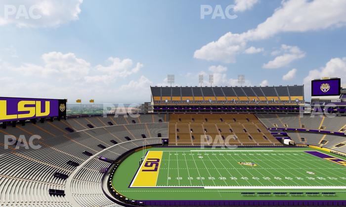 Tiger Stadium - Section Club 309 Seat View