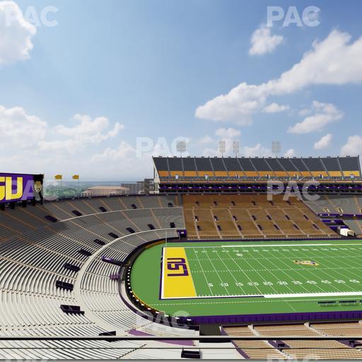 Tiger Stadium - Section Club 310 Seat View