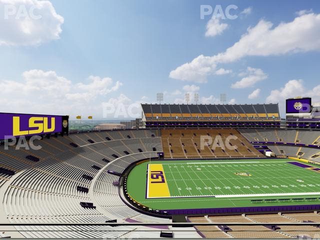 Tiger Stadium - Section Club 310 Seat View
