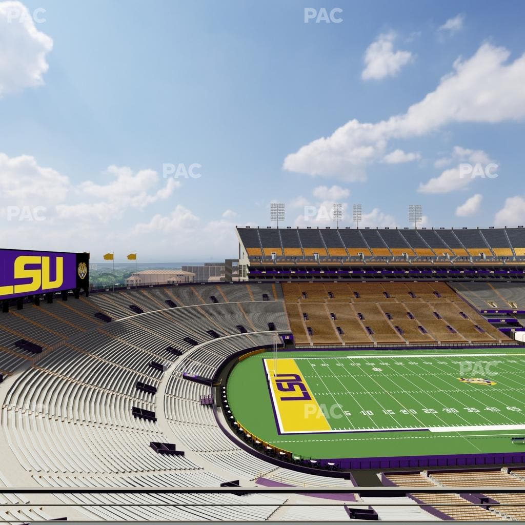 Tiger Stadium - Section Club 311 Seat View