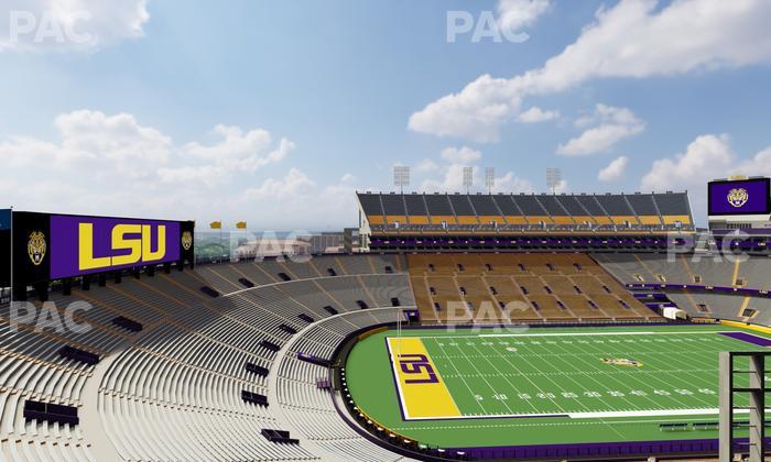 Tiger Stadium - Section Club 311 Seat View