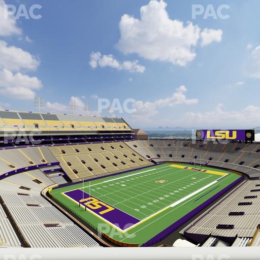 Tiger Stadium - Section Club 550 Seat View