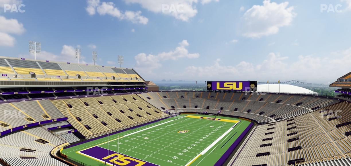 Tiger Stadium - Section Club 552 Seat View