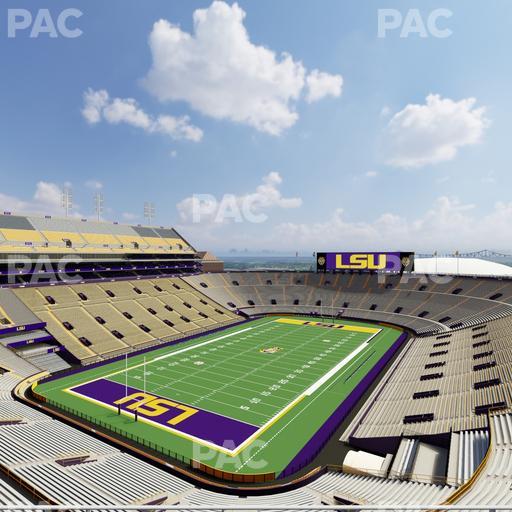 Tiger Stadium - Section Club 552 Seat View