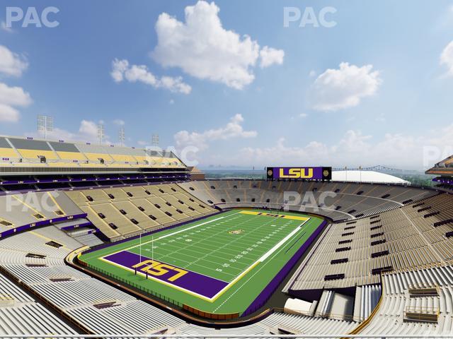 Tiger Stadium - Section Club 552 Seat View