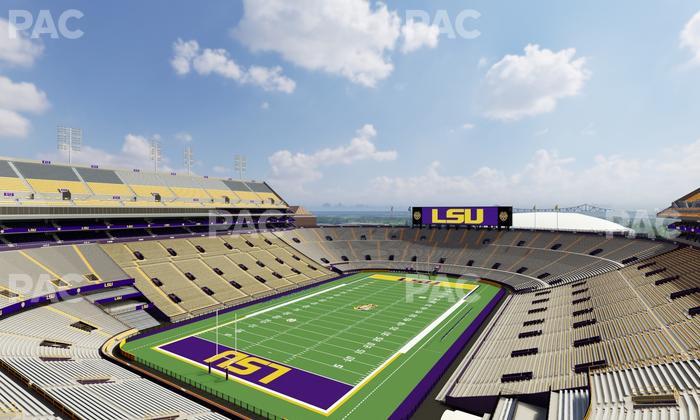 Tiger Stadium - Section Club 552 Seat View