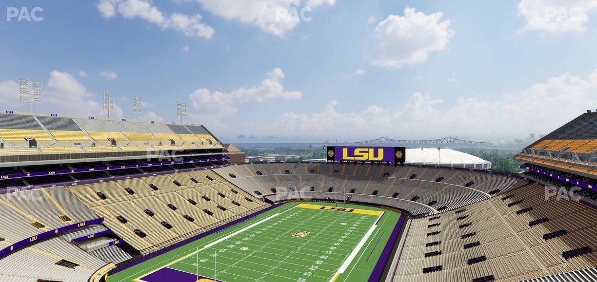 Tiger Stadium - Section Club 553 Seat View