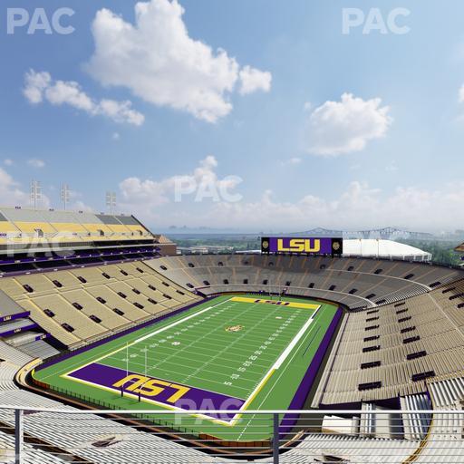 Tiger Stadium - Section Club 553 Seat View