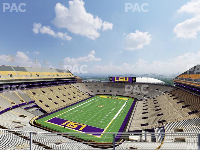 Tiger Stadium - Section Club 553 Seat View