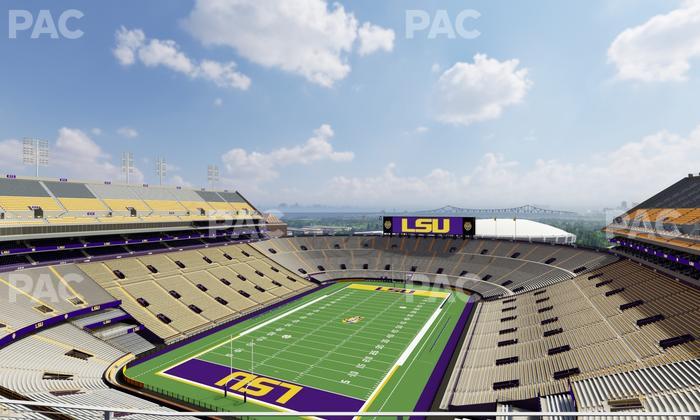 Tiger Stadium - Section Club 553 Seat View