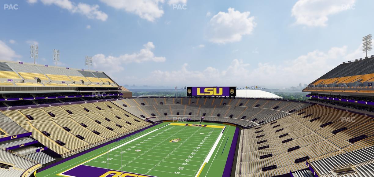 Tiger Stadium - Section Club 554 Seat View