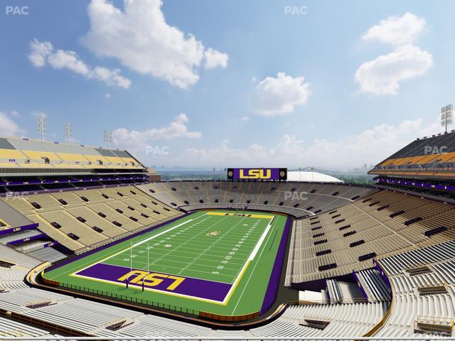 Tiger Stadium - Section Club 554 Seat View