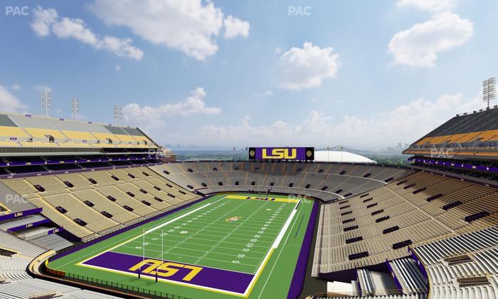 Tiger Stadium - Section Club 554 Seat View