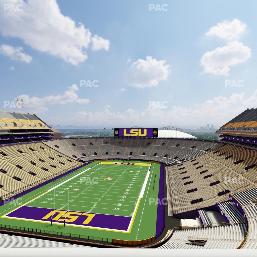 Tiger Stadium - Section Club 554 Seat View