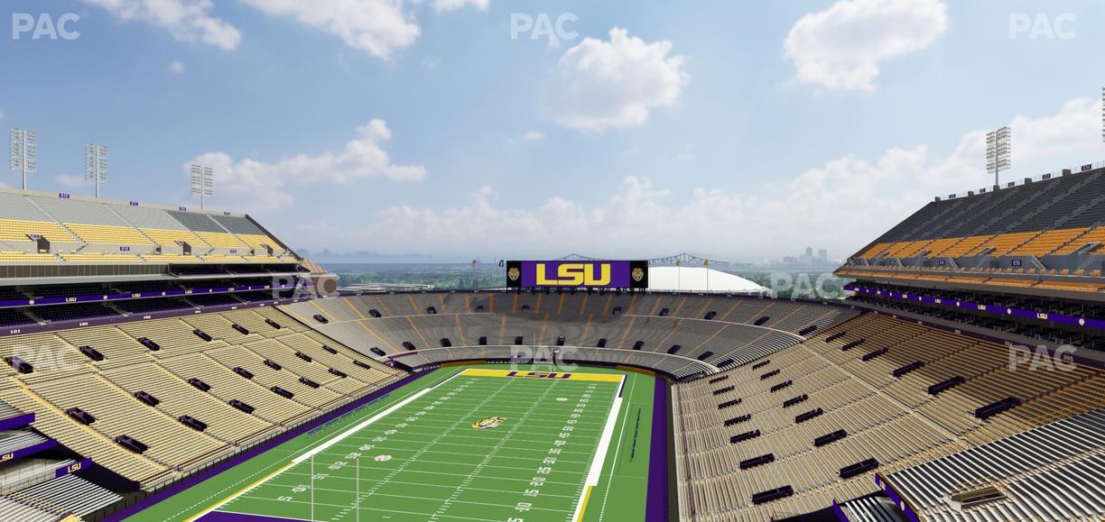 Tiger Stadium - Section Club 554 Seat View