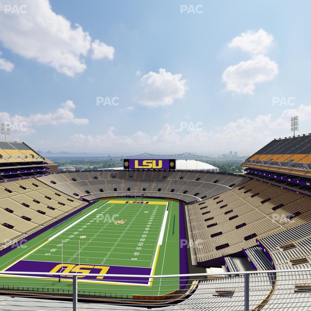 Tiger Stadium - Section Club 555 Seat View