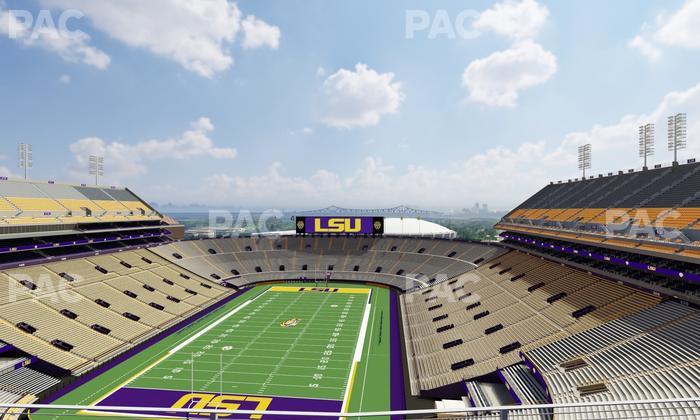 Tiger Stadium - Section Club 555 Seat View