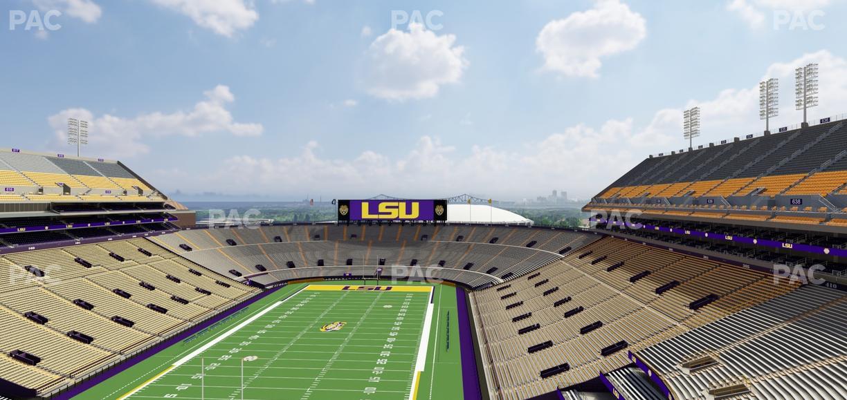 Tiger Stadium - Section Club 556 Seat View